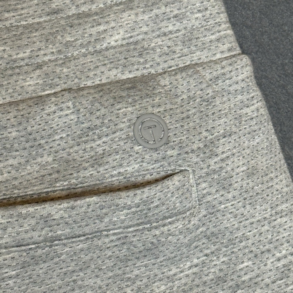 T by Talbots Gray Sweatpants Side Pockets Drawstring Elastic Waist Women's MP - Picture 4 of 9